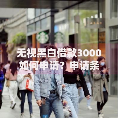 无视黑白借款3000如何申请？申请条件及风险解析