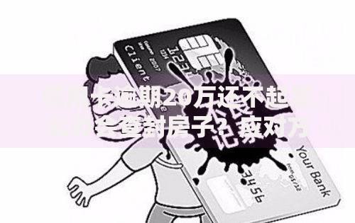 信用卡逾期20万还不起怎么办会查封房子？应对方案解析