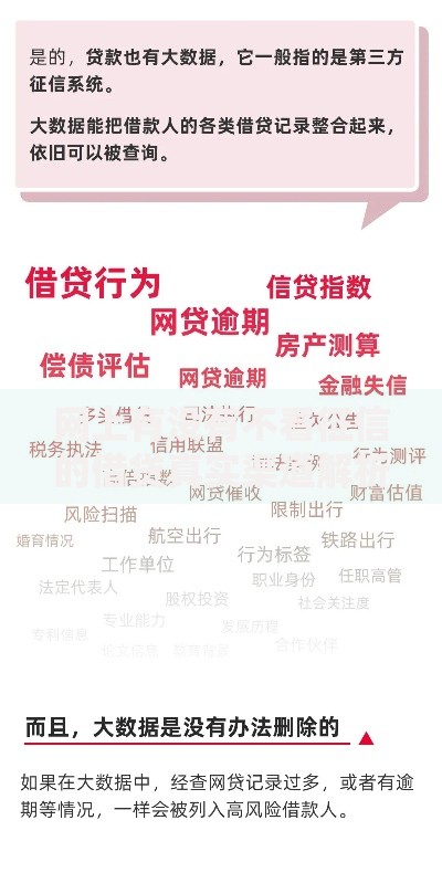 网上有没有不看征信的借贷真实渠道解析