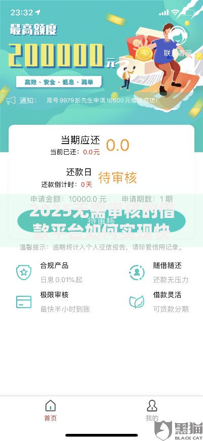 2025无需审核的借款平台如何实现快速放款
