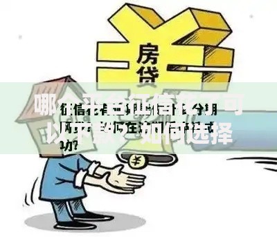 哪个平台征信花了可以下款？如何选择可靠渠道