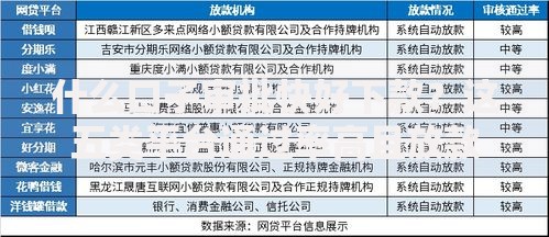 什么口子审批快好下款？这五类平台通过率高且放款快
