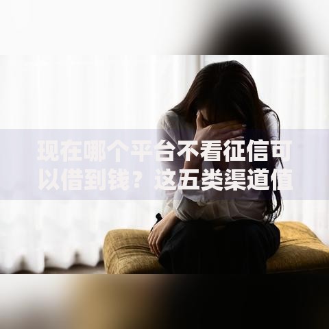 现在哪个平台不看征信可以借到钱？这五类渠道值得关注