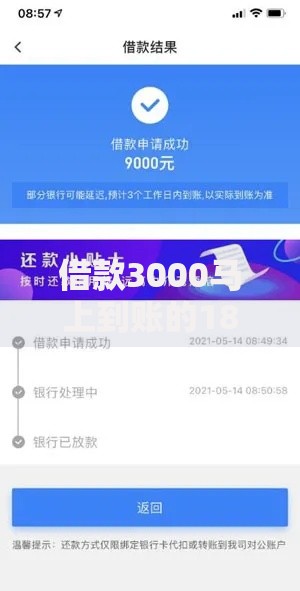 借款3000马上到账的18岁如何申请？条件与流程详解