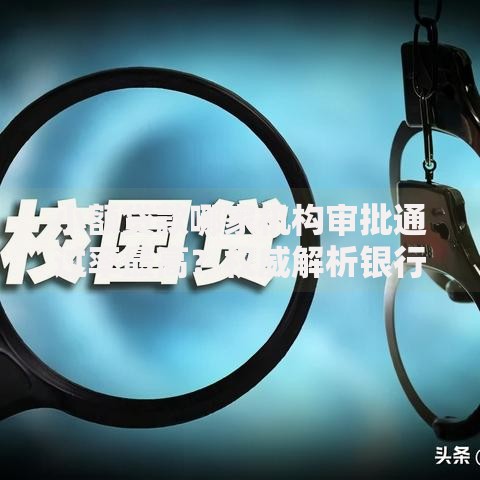 小额贷款哪家机构审批通过率最高？权威解析银行与网贷平台差异