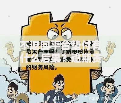 不退回平台垫付有什么后果？逾期责任与风险解析