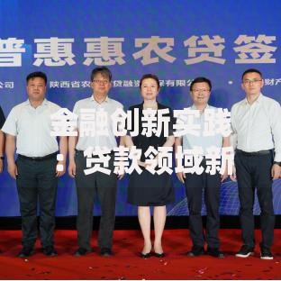 金融创新实践：贷款领域新趋势与未来信贷模式
