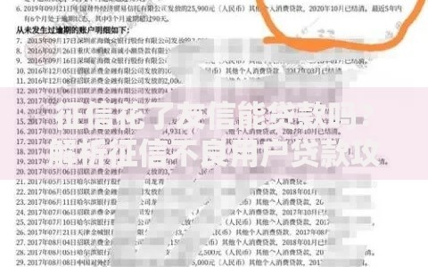 征信花了友信能贷款吗？解析征信不良用户贷款攻略