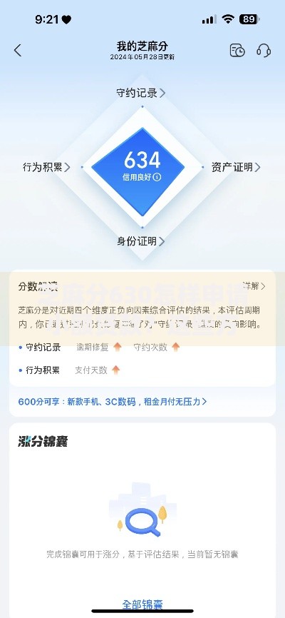 芝麻分630怎样申请小额贷款？这些方法助你轻松获批