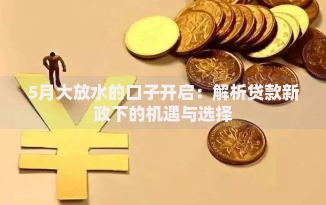 5月大放水的口子开启：解析贷款新政下的机遇与选择