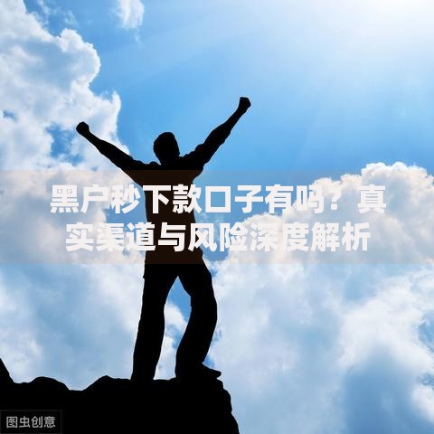 黑户秒下款口子有吗？真实渠道与风险深度解析