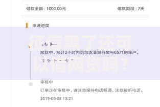 征信黑了还可以借网贷吗？如何申请？解析征信不良借款方案