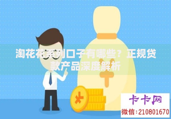淘花花系列口子有哪些？正规贷款产品深度解析