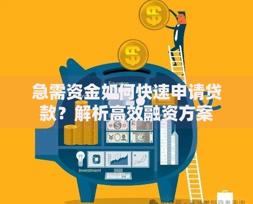 急需资金如何快速申请贷款？解析高效融资方案