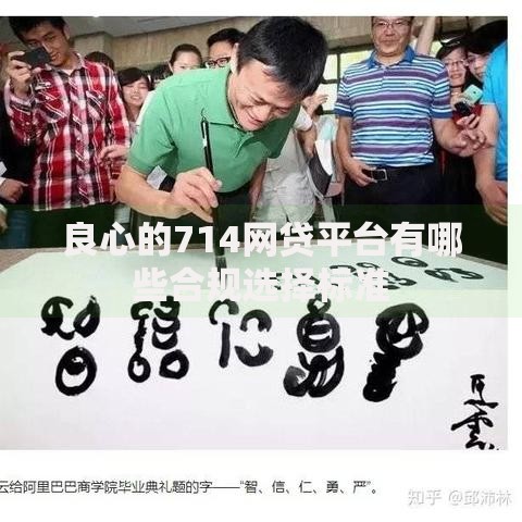 良心的714网贷平台有哪些合规选择标准