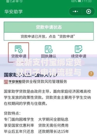 最新支付宝绑定贷款口子申请流程与深度解析