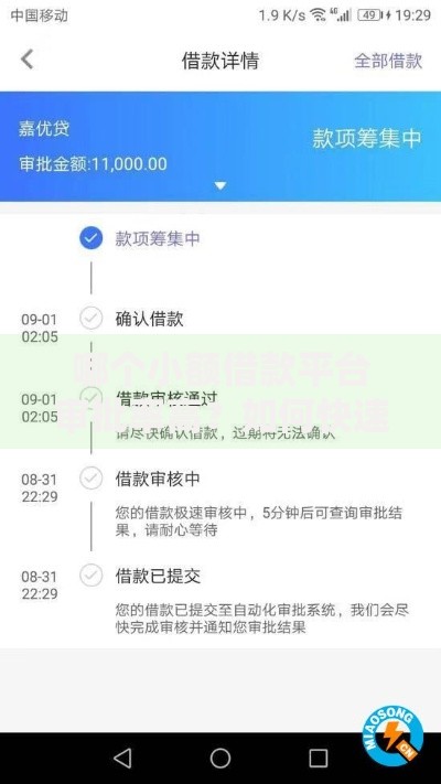 哪个小额借款平台审批率高？如何快速通过审核