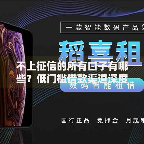 不上征信的所有口子有哪些？低门槛借款渠道深度解析