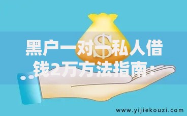 黑户一对一私人借钱2万方法指南：如何安全获取资金？