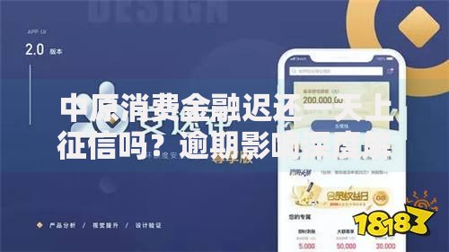 中原消费金融迟还一天上征信吗？逾期影响深度解析