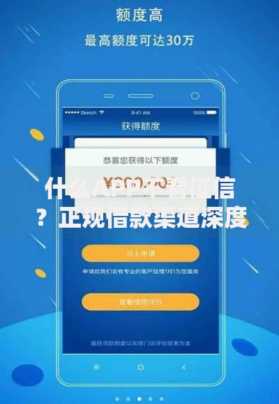 什么APP不看征信？正规借款渠道深度解析