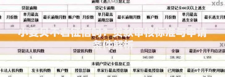 小麦贝不看征信吗？贷款审核标准与申请条件解析