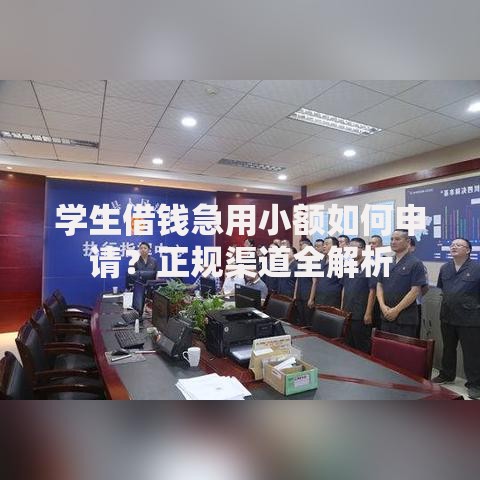 学生借钱急用小额如何申请？正规渠道全解析