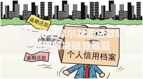 征信花了摩尔龙能贷款吗如何解决融资难题