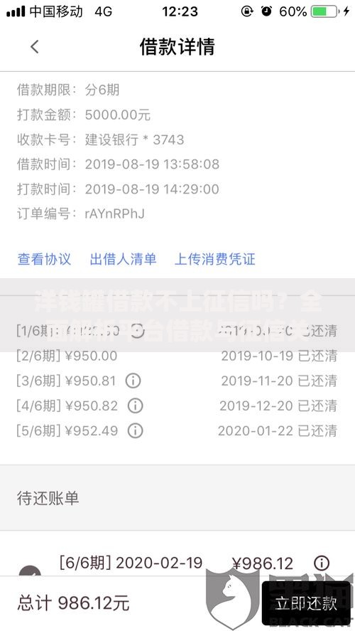 洋钱罐借款不上征信吗？全面解析平台借款与征信关系