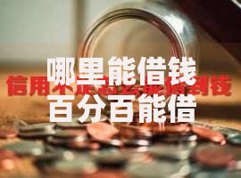 哪里能借钱百分百能借到的钱呢？可靠渠道深度解析