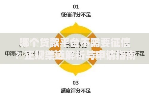 哪个贷款平台不需要征信?正规渠道解析与申请指南 哪个贷款平台不需要征信?正规渠道解析与申请指南