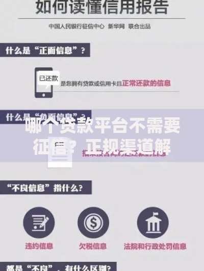 哪个贷款平台不需要征信?正规渠道解析与申请指南 哪个贷款平台不需要征信?正规渠道解析与申请指南