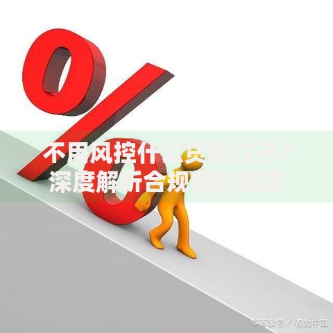 不用风控什么贷款口子？深度解析合规借款渠道