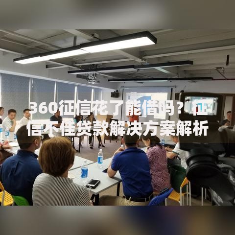 360征信花了能借吗？征信不佳贷款解决方案解析