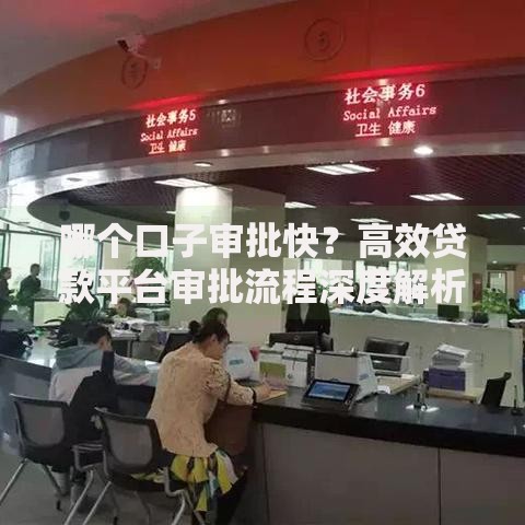 哪个口子审批快？高效贷款平台审批流程深度解析