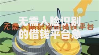 无需人脸识别的借钱平台急有哪些可靠选择