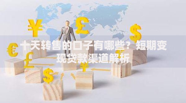 十天转售的口子有哪些？短期变现贷款渠道解析