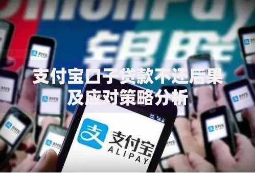 支付宝口子贷款不还后果及应对策略分析