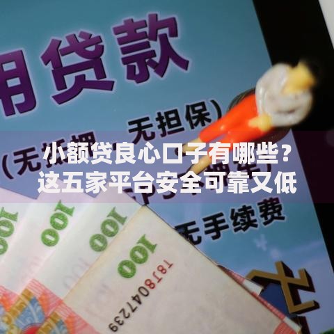 小额贷良心口子有哪些？这五家平台安全可靠又低息