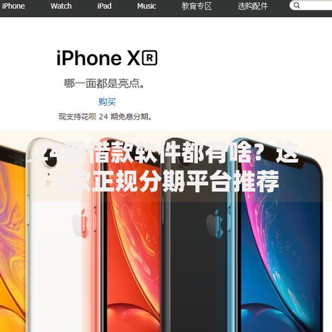 24期借款软件都有啥？这5款正规分期平台推荐