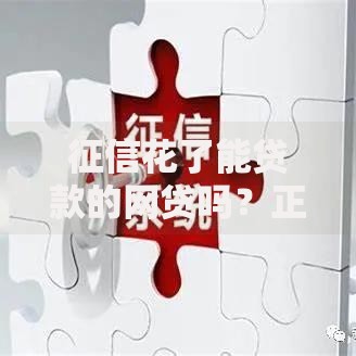 征信花了能贷款的网贷吗?正规平台选择指南 征信花了能贷款的网贷吗?正规平台选择指南