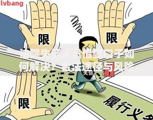 法院失信人员借款口子如何解决？合法途径与风险解析