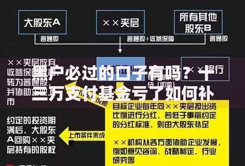 黑户必过的口子有吗？十三万支付基金亏了如何补救贷款方案解析