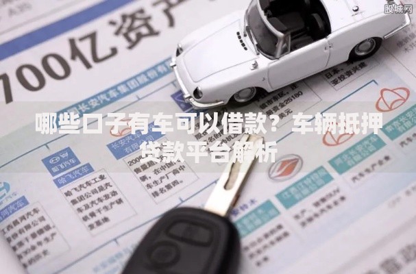 哪些口子有车可以借款？车辆抵押贷款平台解析
