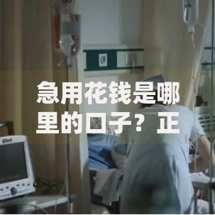急用花钱是哪里的口子？正规贷款渠道全解析