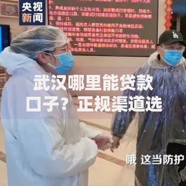 武汉哪里能贷款口子？正规渠道选择与避坑指南