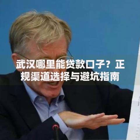 武汉哪里能贷款口子？正规渠道选择与避坑指南