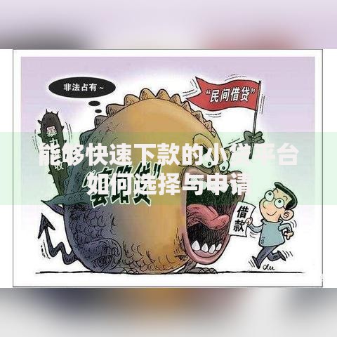 能够快速下款的小贷平台如何选择与申请