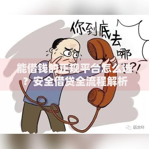 能借钱的正规平台怎么选？安全借贷全流程解析