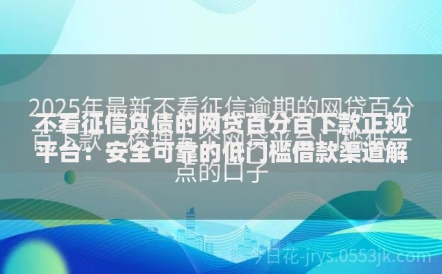 不看征信负债的网贷百分百下款正规平台：安全可靠的低门槛借款渠道解析